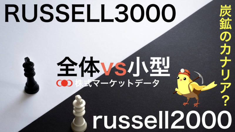 ラッセル3000とラッセル2000